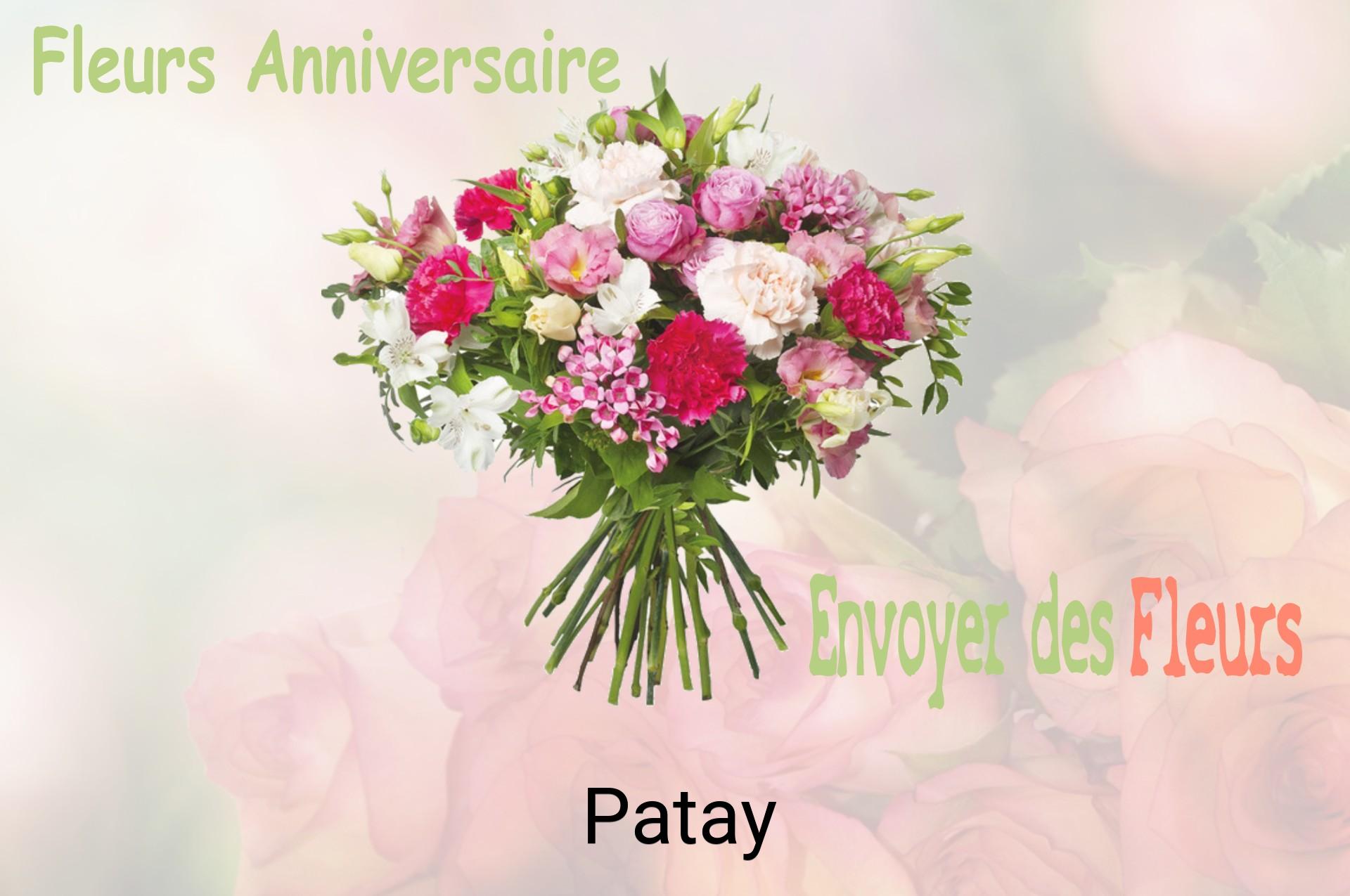 Bouquet de fleurs d’anniversaire livré à Patay