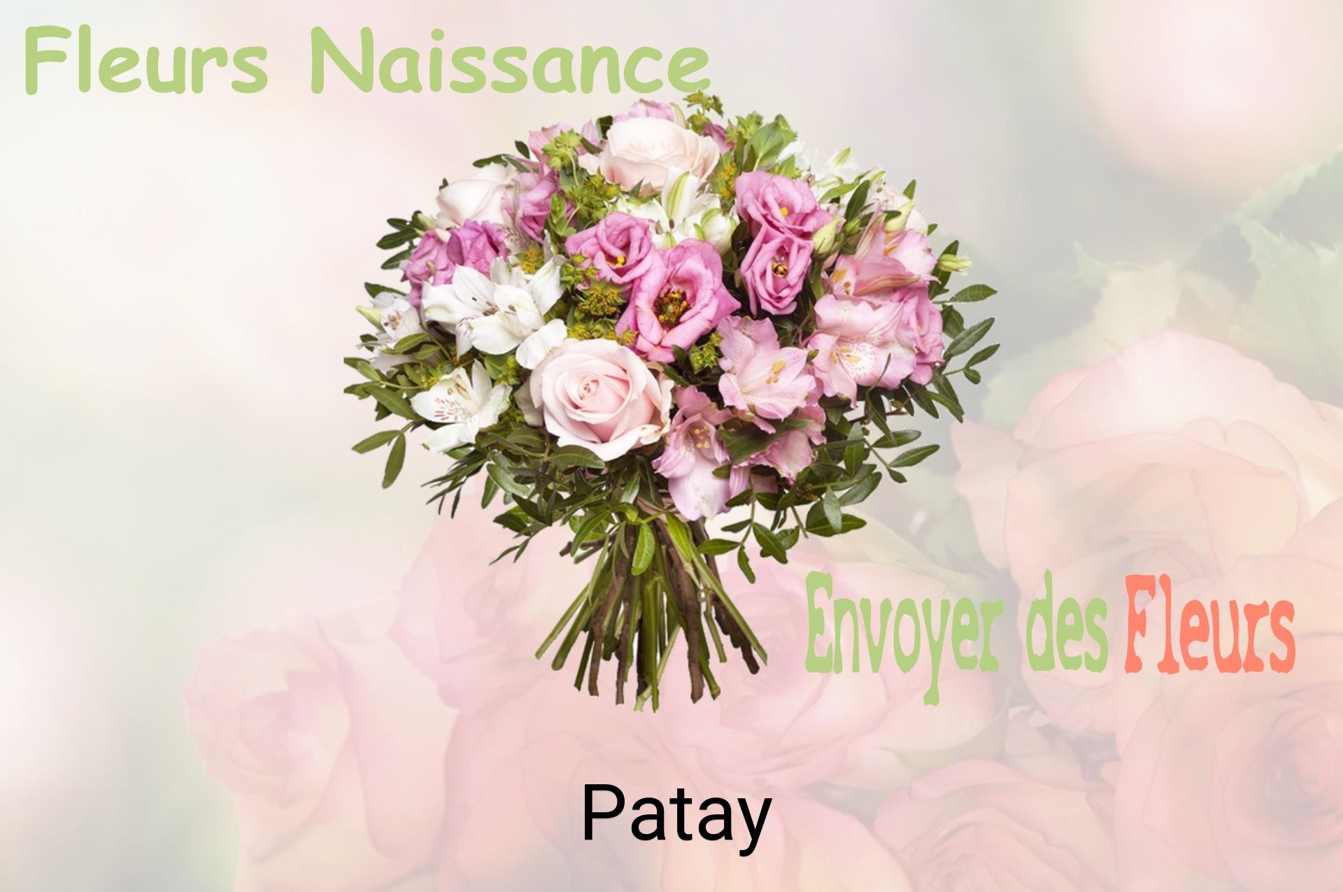 Bouquet de fleurs de naissance livré à Patay
